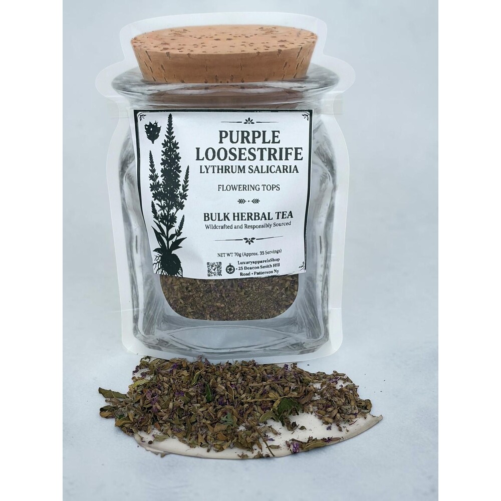 Purple Loosestrife Herbal Tea | Lythrum salicaria Flowering Tops (70g)